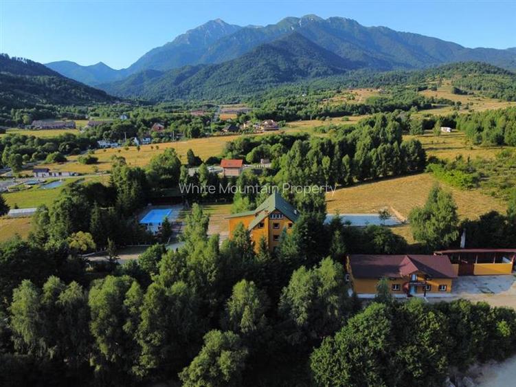 Complex turistic 18 camere, piscina si iaz, de vanzare, Rasnov - Glajarie, jud B - 2