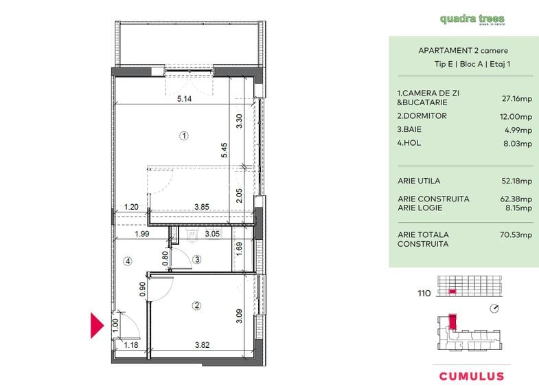 Vânzare 2 camere, spațios, zona Drumul Taberei - Direct Dezvoltator - 4