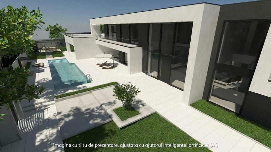 Casa de lux moderna cu 12 camere si piscina - Design minimalist inspirat din Mia - 4