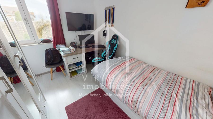 Apartament cu 3 camere, 51mp utili, curte 85mp, loc de parcare - 10