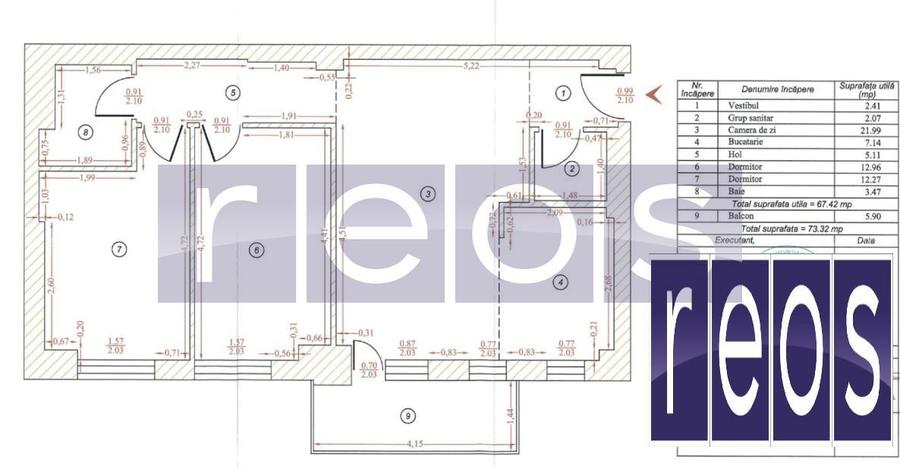 DE VANZARE | 3 CAMERE AVIATIEI | LOCATIE PREMIUM | 2 PARCARI SUBTERANE - 1