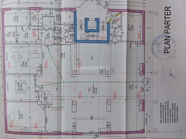 Cladire de birouri cu 6 niveluri in Otopeni - 8