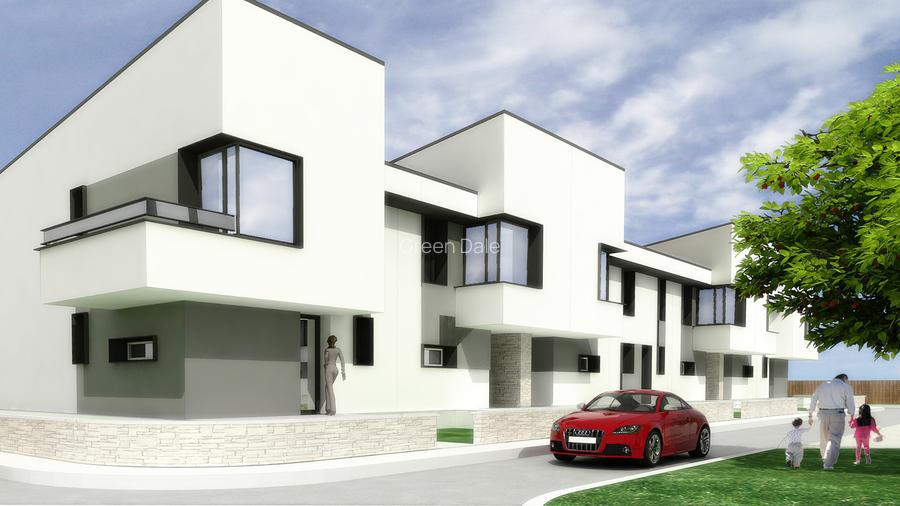 Casă inteligentă tip duplex, GreenDale Residence, P+E, ultramodern, 2026 - 9