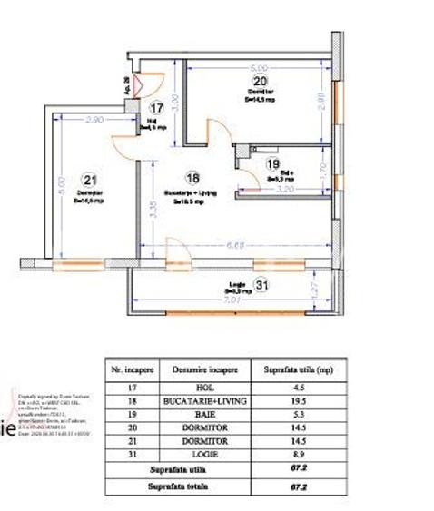 AX1276 Giroc-Esso, Apartamente cu 2 si 3 camere - 16