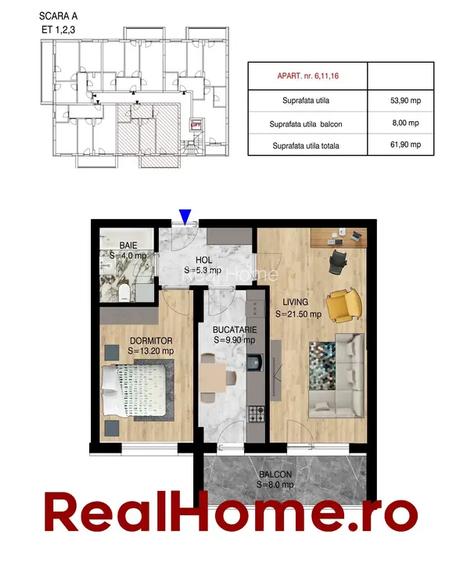 2 camere | metrou | premium | Pallady | Octombrie 2026 | spatios - 2