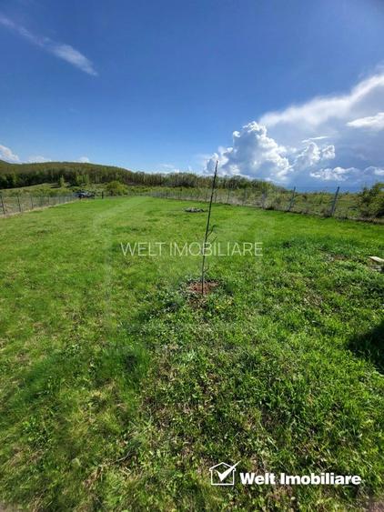 Teren extravilan 2000 mp, împrejmuit, panoramă superbă – Sălicea (Cluj) - 5