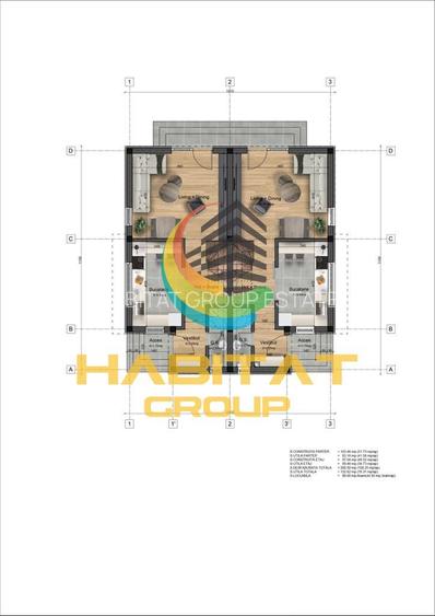 Casa tip duplex 3 camere la pret PROMOTIONAL comuna Berceni - 7