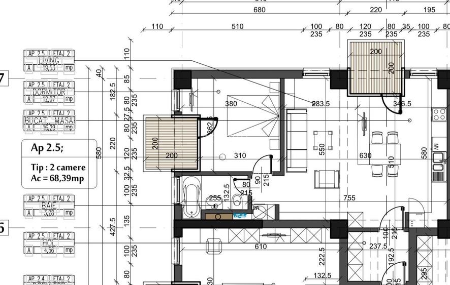 READY TO MOVE  I  Apartament 2 camere,  spatios 66 mp pe IANCU NICOLAE 75 - 16