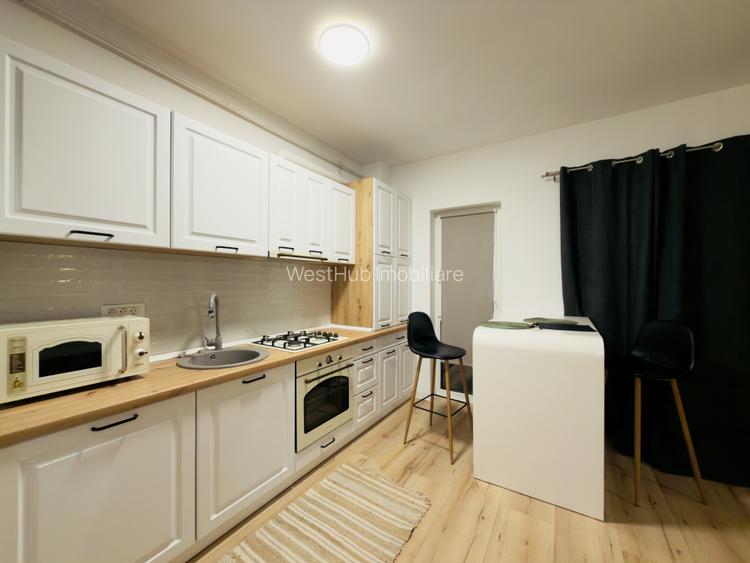 Apartament 1 camera, open space, etaj 2, mobilat modern in Giroc - 4