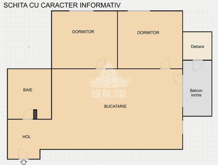 Apartament cu 2 dormitoare si loc de parcare in Floresti, zona Terra - 2