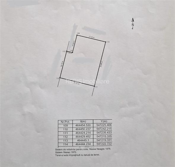 Teren de vanzare 522 mp Tractoru - 3