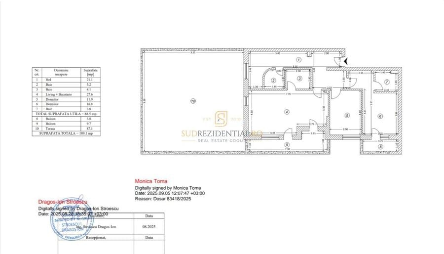 Apartament ideal, 4 camere si terasa impresionanta-Rond Metro Berceni - 24