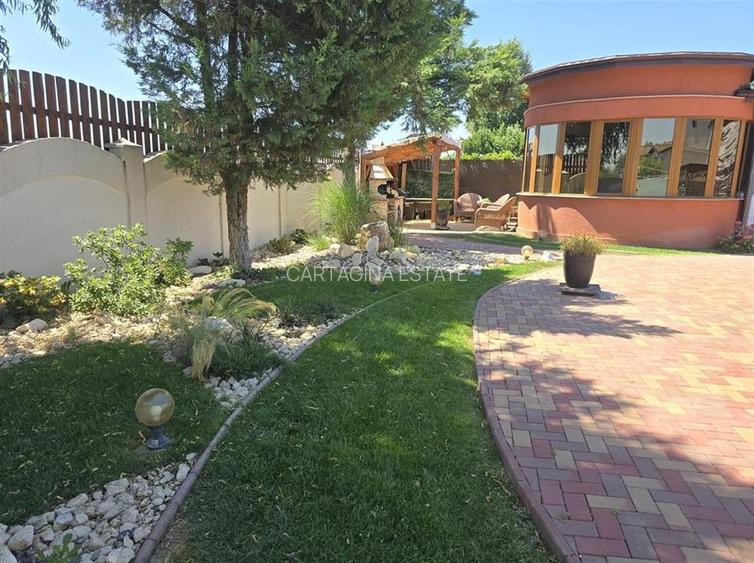 Vila eleganta S+P+1+M - Pipera   Drumul negru   1170mp teren - 4