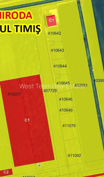 Teren cu PUZ Ghiroda 5350mp. - 2