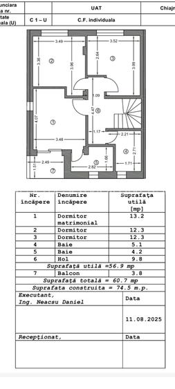 FARA COMISIOANE casa eleganta 5 camere 3 bai P+1+ M incalzire pardos LA CHEIE - 56