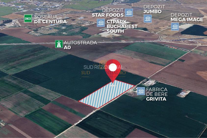 Teren extravilan 78.657 mp, deschidere de 480 ml, Popesti-Leordeni, If - 5