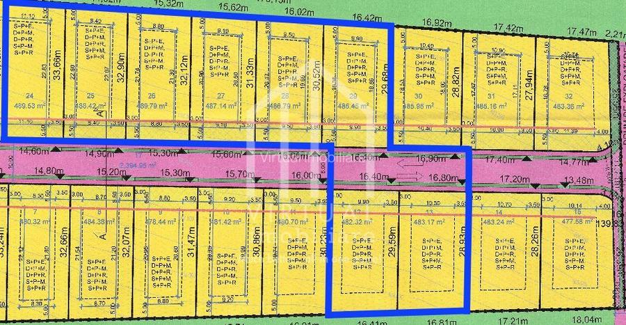 Parcele intravilane de vanzare in Sibiu, zona Daia Noua 489 mp - 3