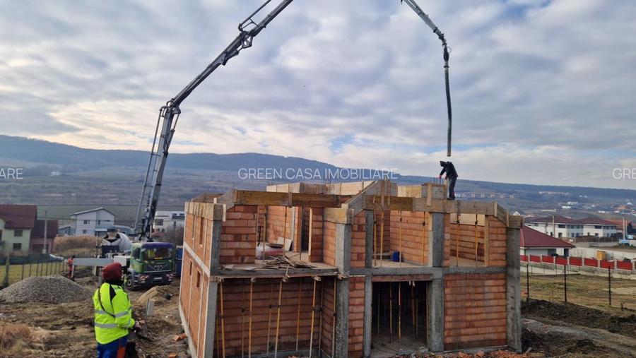 Comision 0% Casă modernă semifinisată la intrarea în Chinteni - 2