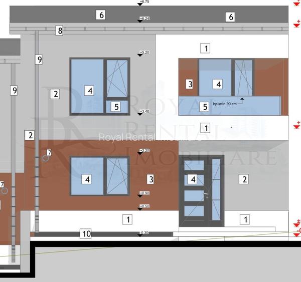 Duplex 4 camere, 120 mp utili, complex cu parc și râu, zona Polus-Poligon - 3