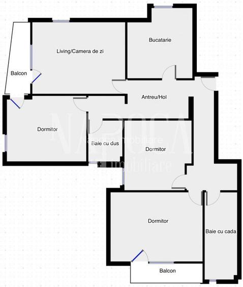 Apartament 4 camere de vanzare in Centru, Cluj Napoca - 11