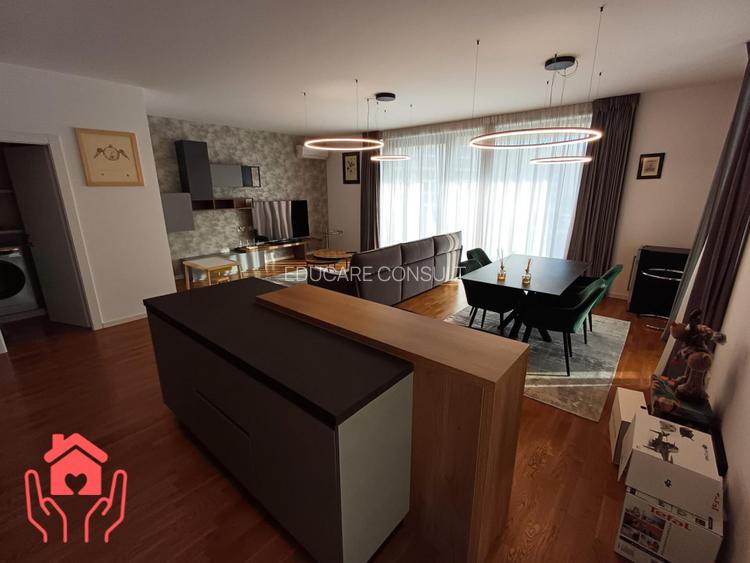 Baneasa Shopping City (THE IVY)-4 camere luminoase, mobilier premium, 2 parcari! - 8