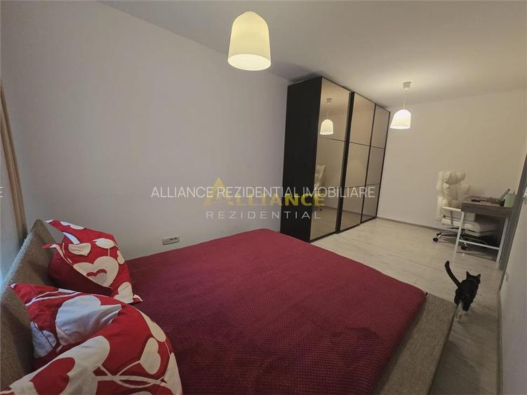 Mobilata si utilata - asfalt - 600m de STV- 3 camere - dressing - 6