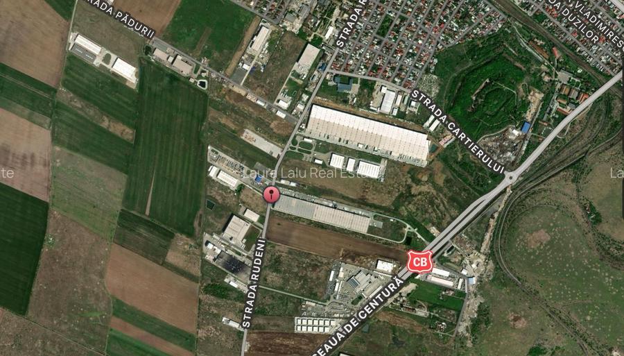 De vanzare teren industrial – Ideal pentru dezvoltare hale Chitila - 7