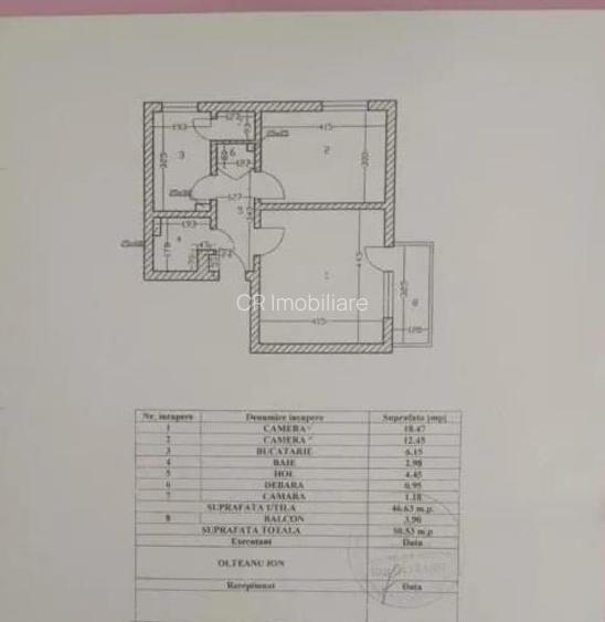 Apartament 2 camere Costin Georgian Basarabia - 7