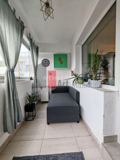 Apartament cu doua camere de vanzare -Pacii-cu centrala-mobilat si utilat - 24