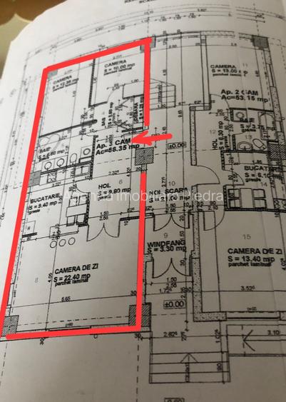 Vand apartament de 3 camere situat pe strada Luptei,intr-un bloc din 2006,parter - 10