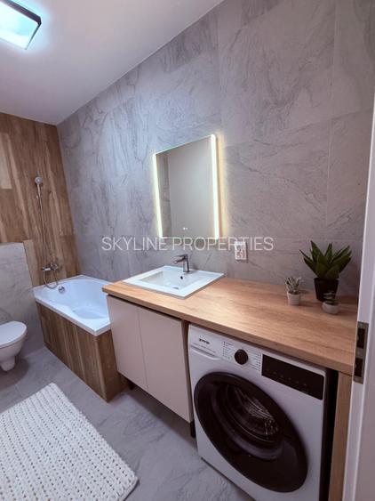 Apartament 3 camere, mobilat modern 56 mp – Florești, zona Terra, bloc nou - 19