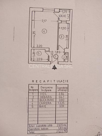 Apartament 1 camera Gara - Silvestru - 4