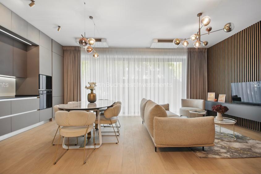 4 CAMERE - PIPERA -- PROIECT NOU - GRADINA 54MP - COMISION 0% - 9