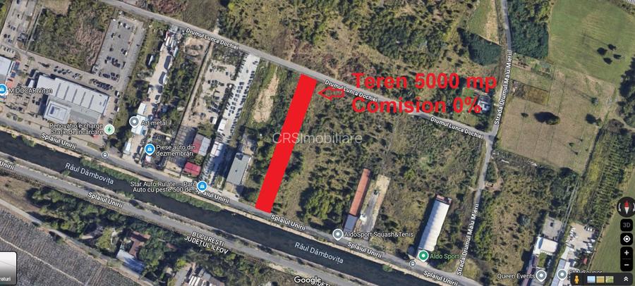 Teren Intravilan Splaiul Unirii - Pasaj Nicolae Grigorescu | Deschidere Dubla - 3