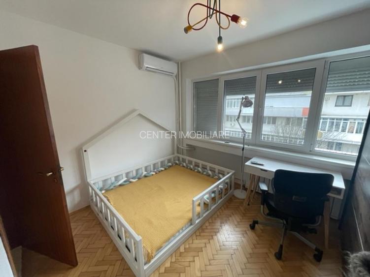 Piata Domenii, 3 camere deosebit, etaj 6, bloc reabilitat, 70 mp, vedere spate - 10