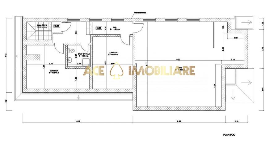 Casa de inchiriat | Vitan | 9 Camere | Spatiu Birouri | Curte - 11