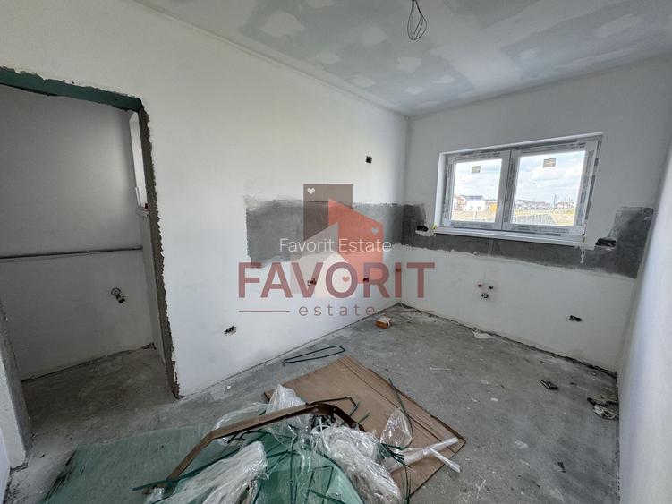 Duplex 5 camere ,despartit prin camera tehnica, finisat la cheie in Mosnita - 7