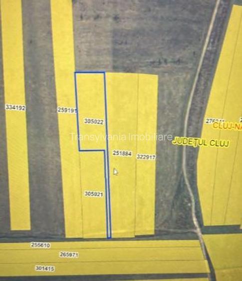 Teren intravilan in zona Tufele Rosii | Colonia Sopor | 2.990 mp - 2