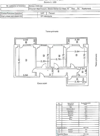 Apartament 3 camere – Ultracentral Focșani | - 9