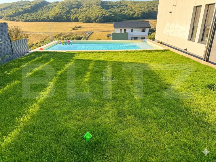 Casă la cheie cu piscină infinity, zona Valea Seaca - 4
