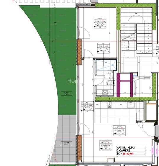 Apartament 2 camere cu gradina - One Lake Club - 1