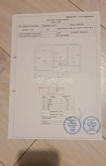 Apartament 3 camere 73mp mutare rapida zona Pallady metrou 1 decembrie - 2
