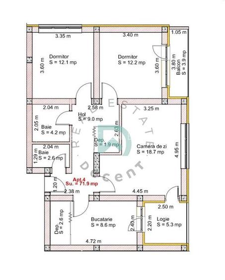 Apartament 3 camere cu grădină proprie 150 mp - SELIMBAR - 2