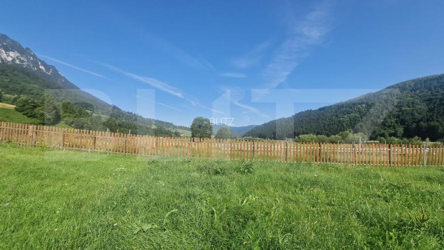 Teren Plaiul Foii, vedere spre muntii Bucegi si apa Barsa 1004 mp Intravilan - 5