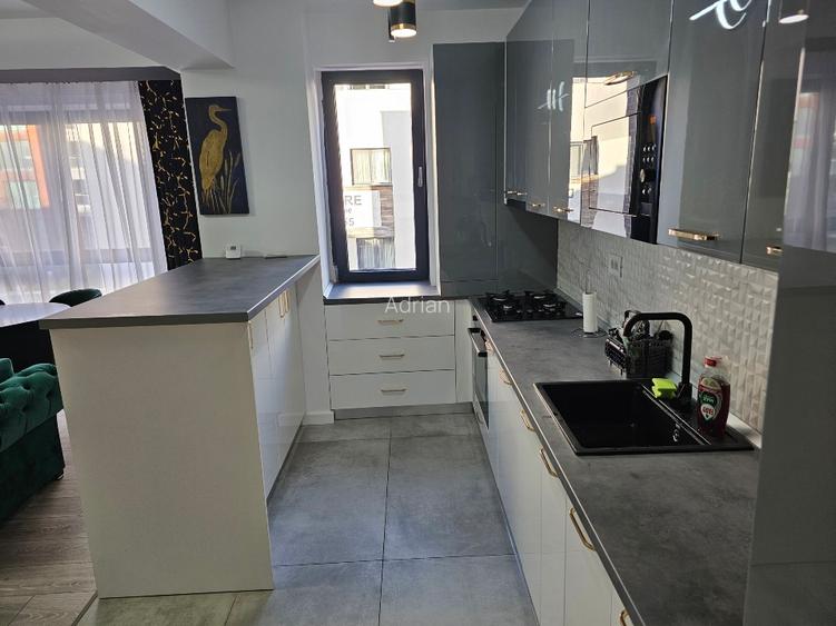 Apartament 3 camere, terasă generoasă, parcare subterană — Via Pipera - 5