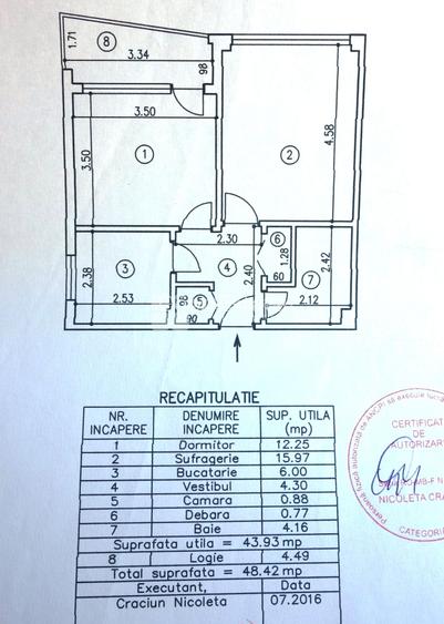 Inchiriere 2 camere decomandat Sun Plaza - Sos.Oltenitei 83 metrou Piata Sudului - 3