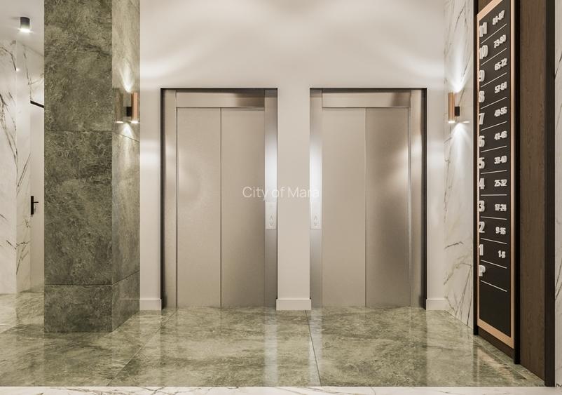 Apartament de vanzare - 3 Camere - 2 bai - finisaje premium-World Class Piscina - 15