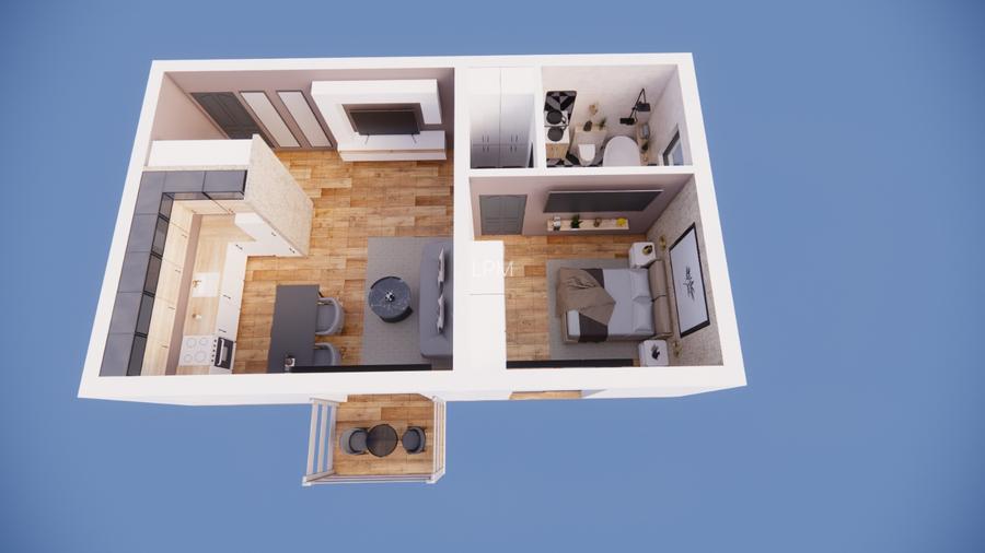 Apartament 2 cam, zona Sagului, langa Shopping City, de la dezvoltator - 15