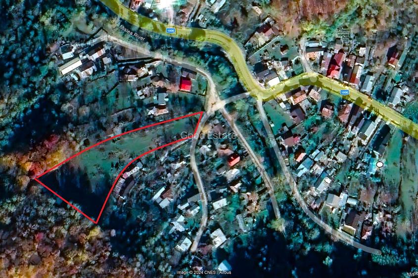 VANZARE teren intravilan 6011mp Mislea Scorteni Prahova Telega Prahova utilitati - 2