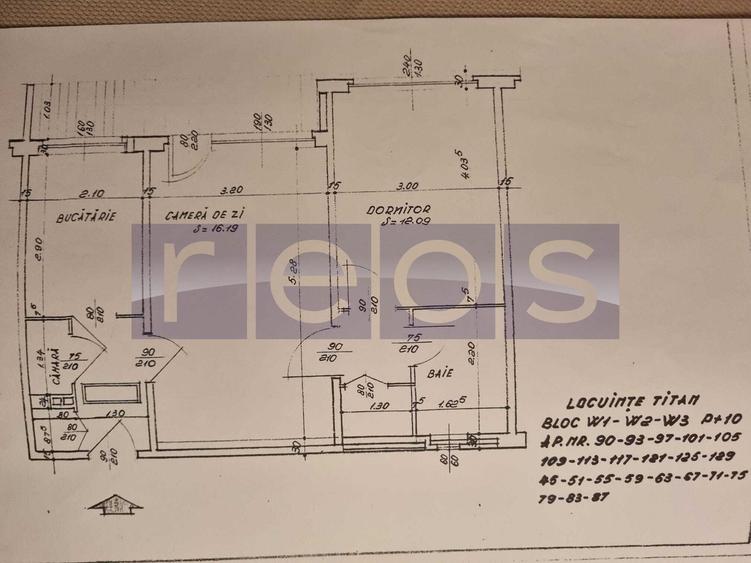APARTAMENT 2 CAMERE 55MP SEMIDECOMANDAT TITAN DIHAM NICOLAE GRIGORESCU - 16